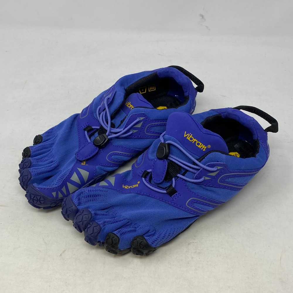 Vibram FiveFingers V-Trail Blue Trail Running Shoes Womens 7-7.5 EU 38 17W6908